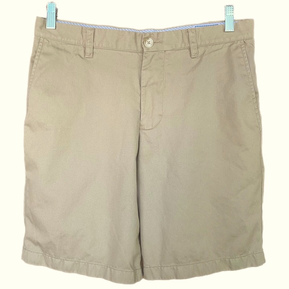 Southern Tide The Skipjack 9" Short in Stone Khaki Flat Front Size 32 - Picture 2 of 7